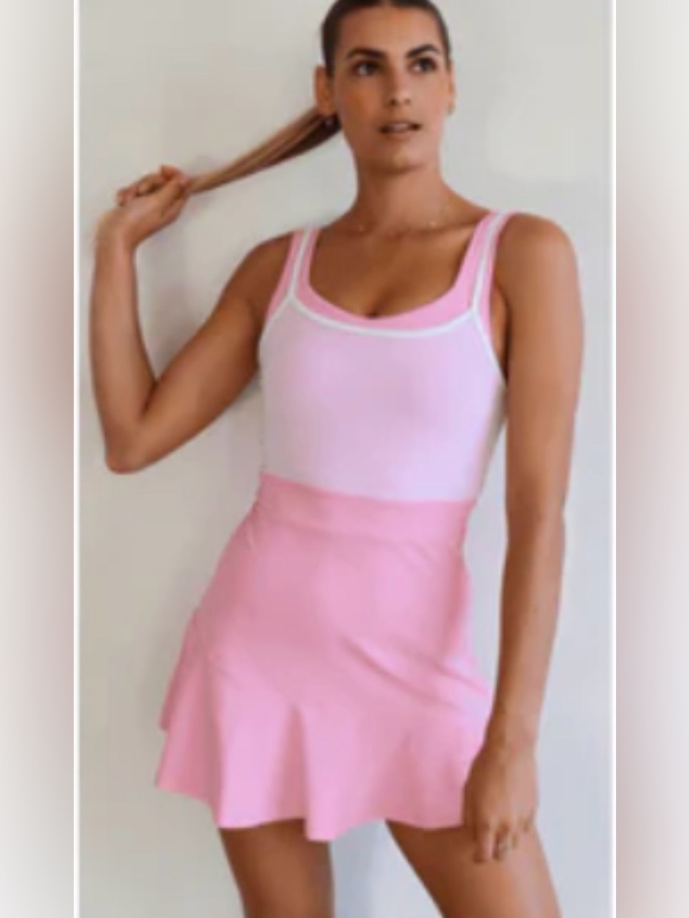 Cleo Harper Pink Athletic Tennis Dress Size Medium